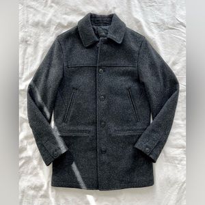 J.Crew Men’s Charcoal Gray Wool University Jacket [Size: XS]